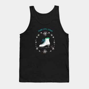 Park City, Utah Ice Skating Tank Top